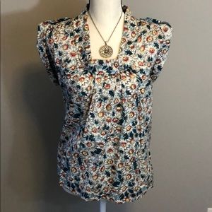 French Connection Daisy Chain Sleeveless Top